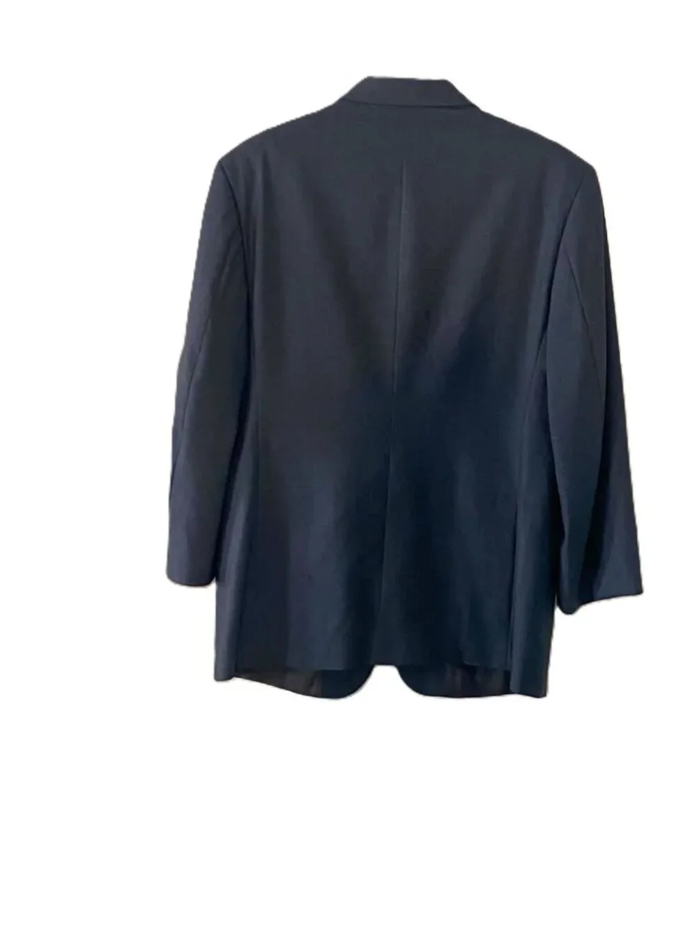 Vintage 90s Donna Karan Signature Blazer Men's 40S 100% Wool Made Italy